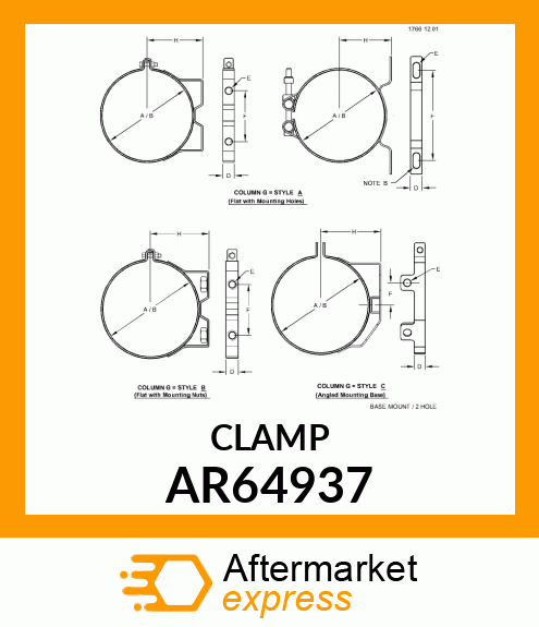 CLAMP AR64937