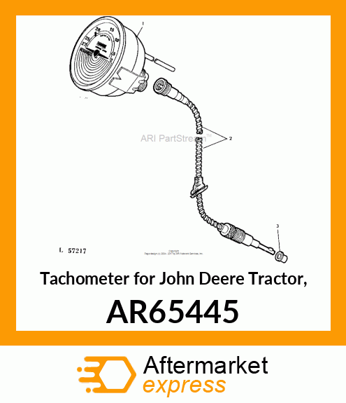 TACHOMETER AR65445