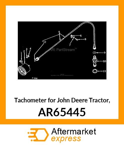 TACHOMETER AR65445