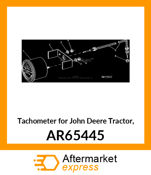 TACHOMETER AR65445