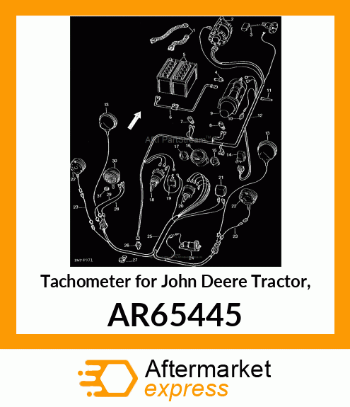 TACHOMETER AR65445