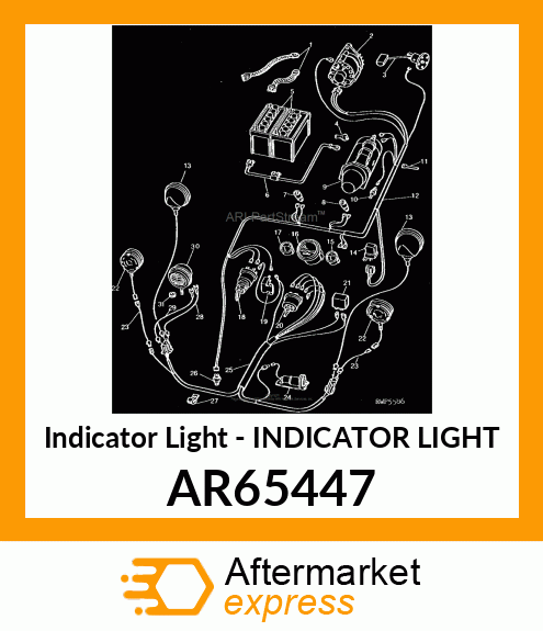 Indicator Light - INDICATOR LIGHT AR65447