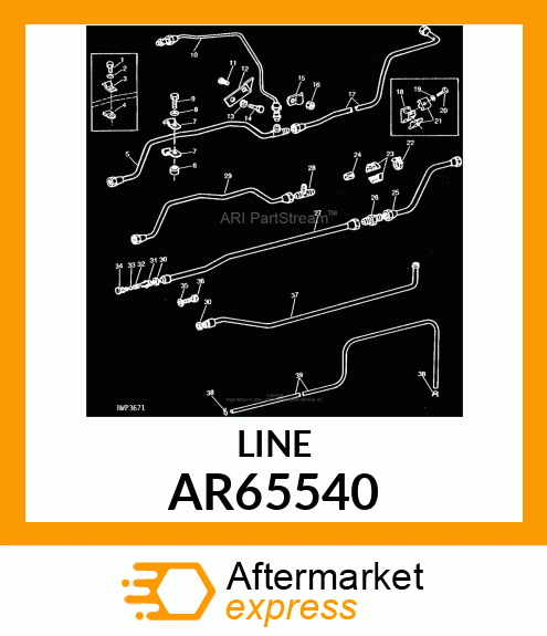 LINE,OIL AR65540