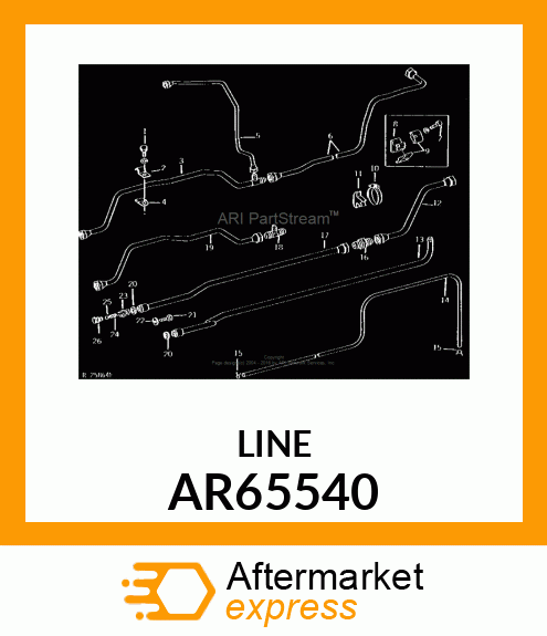 LINE,OIL AR65540