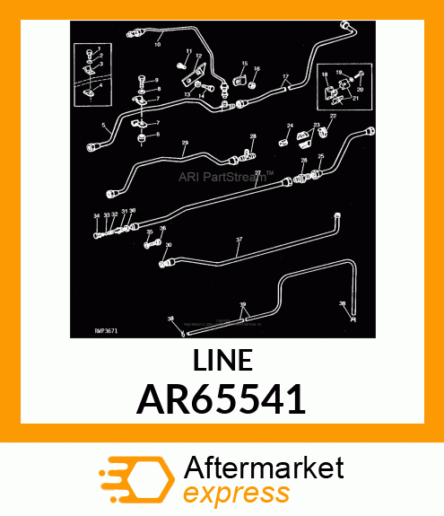 LINE,OIL AR65541