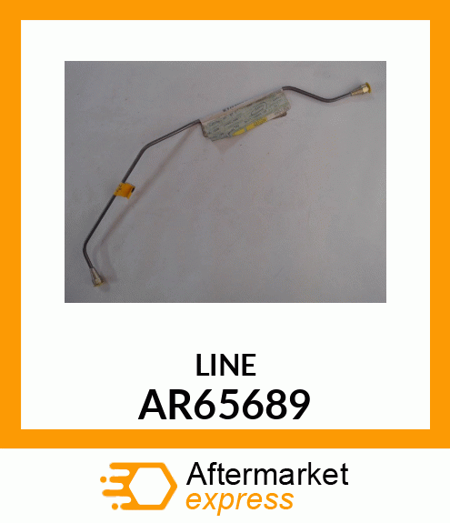 LINE,BRAKE,RH AR65689