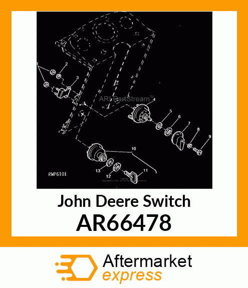 SWITCH LIGHT AR66478