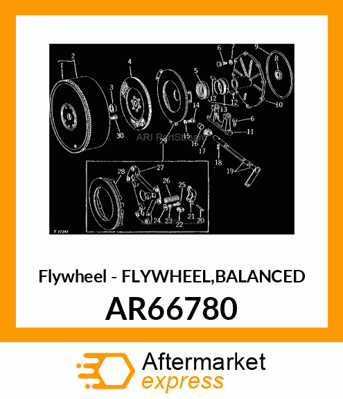 Flywheel AR66780
