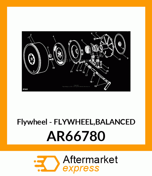Flywheel AR66780