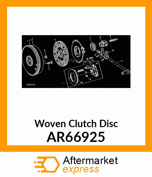 Disk - DISK,CLUTCH AR66925