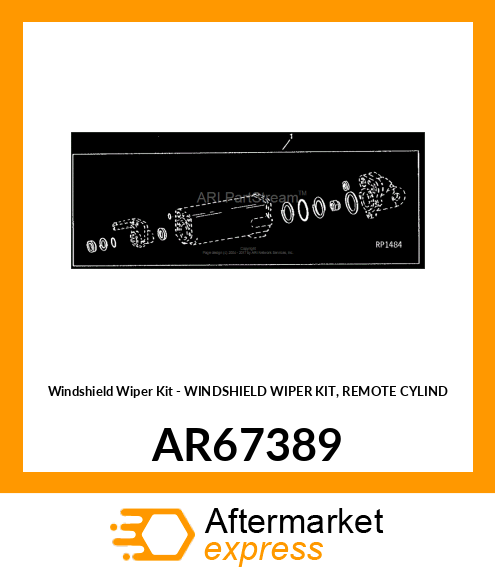 Windshield Wiper Kit AR67389