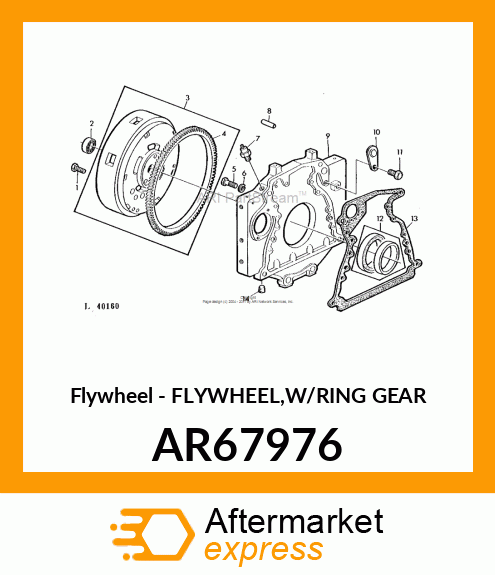 Flywheel AR67976