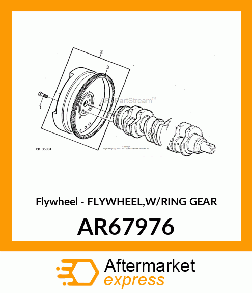 Flywheel AR67976