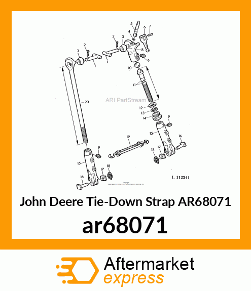 Down Strap ar68071