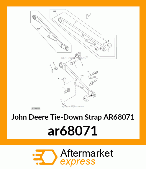 Down Strap ar68071