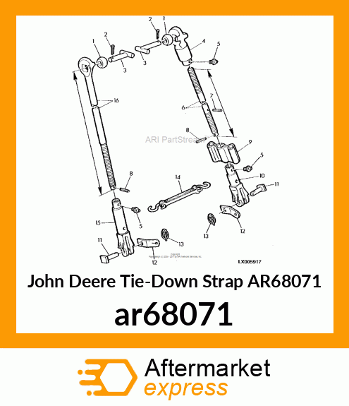 Down Strap ar68071