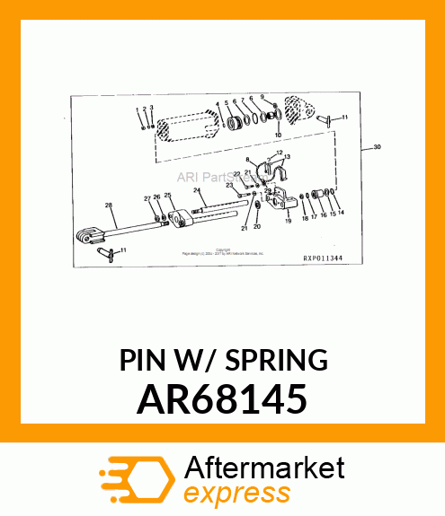 Quick Lock Pin AR68145