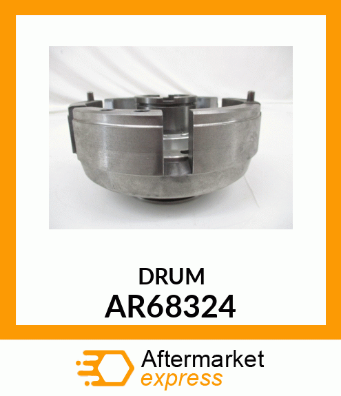 DRUM,LOW,CLUTCH WITH BUSHING amp; PIN AR68324