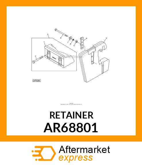 RETAINER, ASSEMBLY AR68801
