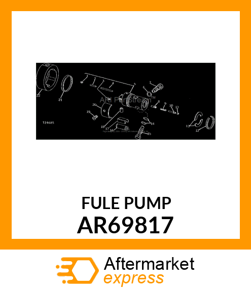 Fuel Injection Pump - PUMP ,FUEL INJECTION AR69817