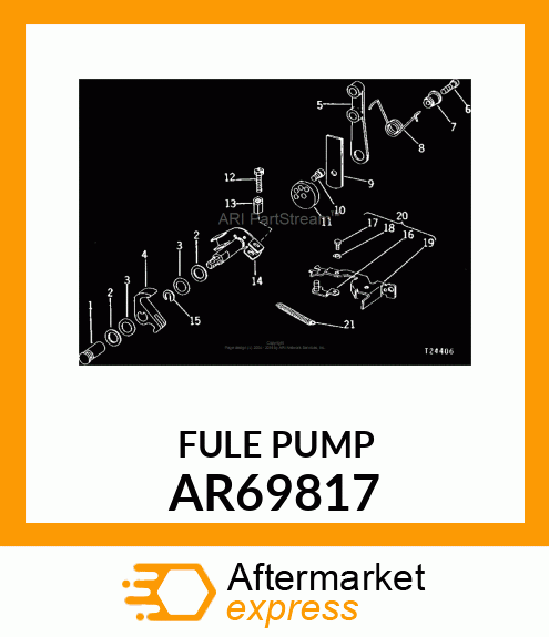 Fuel Injection Pump - PUMP ,FUEL INJECTION AR69817