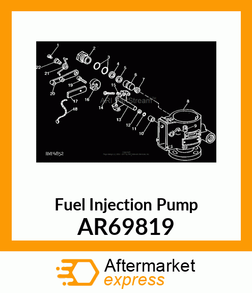 Fuel Injection Pump AR69819