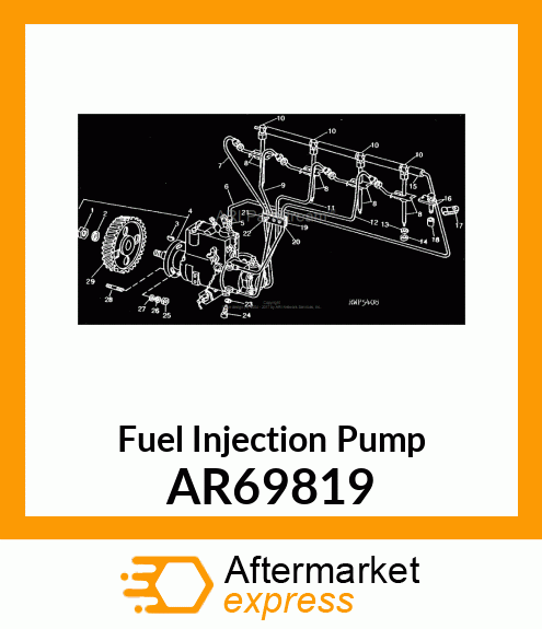 Fuel Injection Pump AR69819