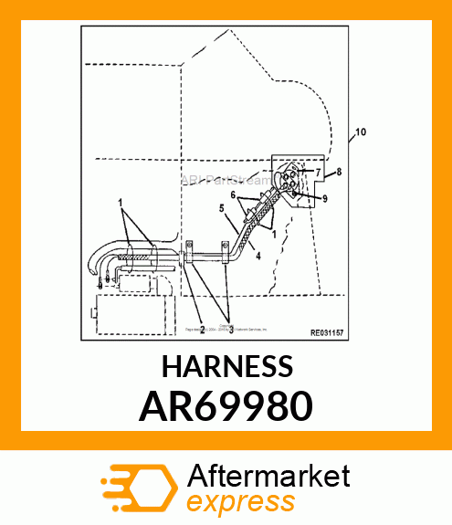 HARNESS, WIRING AR69980