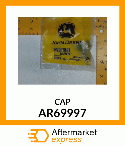 CAP,COMPRESSOR SERVICE VALVE AR69997