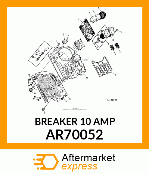 BREAKER, CIRCUIT AR70052