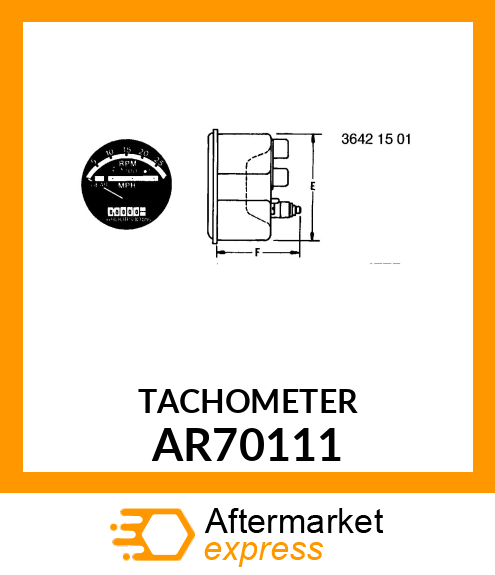 TACHOMETER AR70111