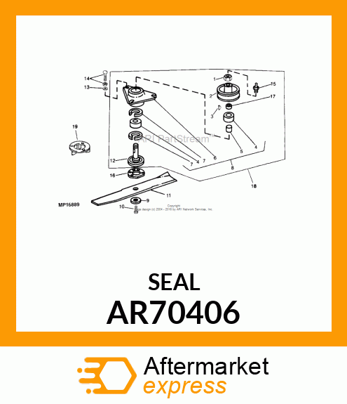 SEAL,OIL AR70406