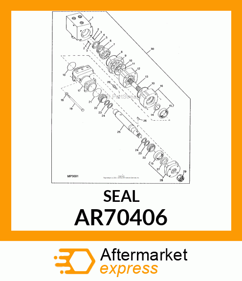 SEAL,OIL AR70406