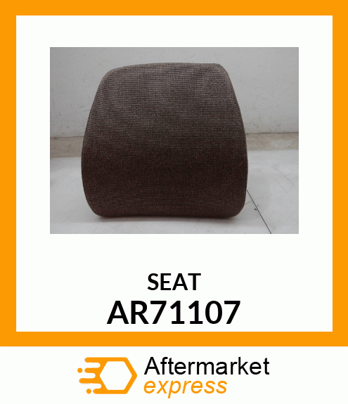 CUSHION,BACKREST,ASSEMBLY AR71107