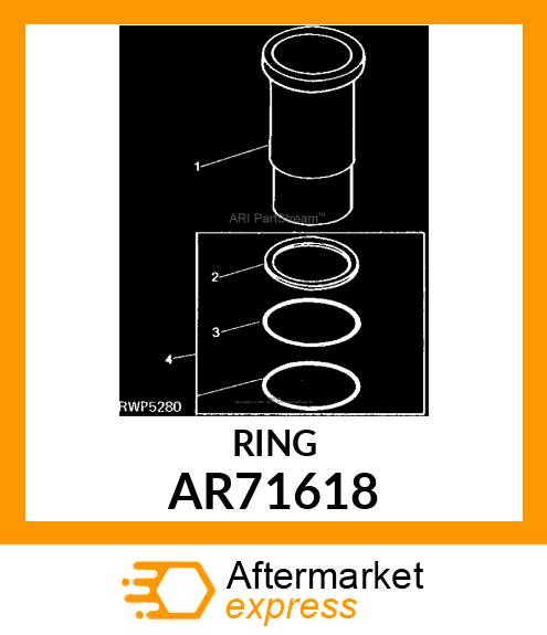 KIT,CYLINDER LINER PACKING AR71618