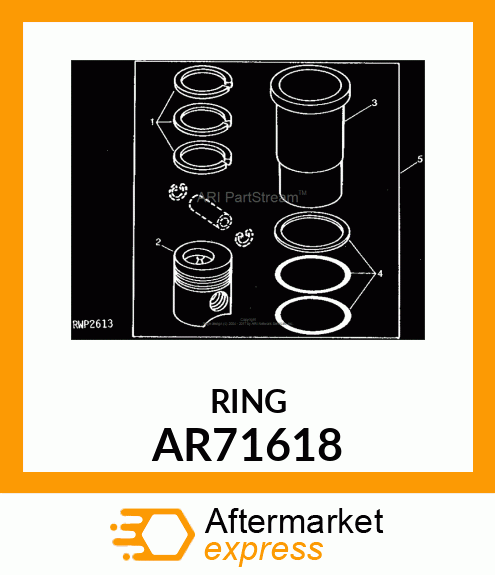 KIT,CYLINDER LINER PACKING AR71618