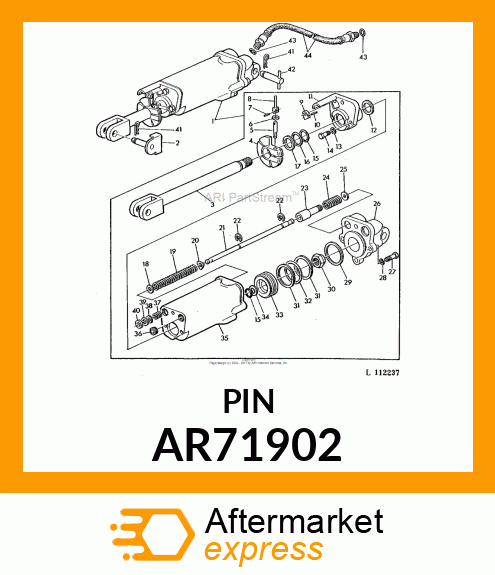 PIN W/CLIP AR71902