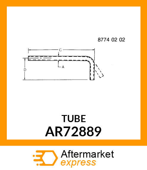 DIPSTICK TUBE AR72889