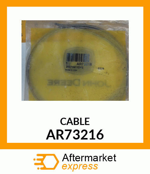 DRIVE CABLE, TACHOMETER, INNER AR73216