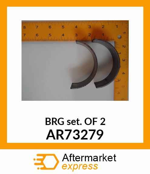 BEARING, CONNECTING ROD, ASSEMBLY AR73279