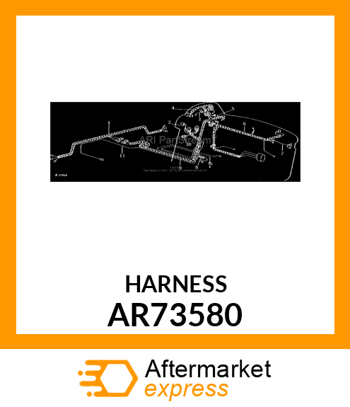 HARNESS, WIRING AR73580