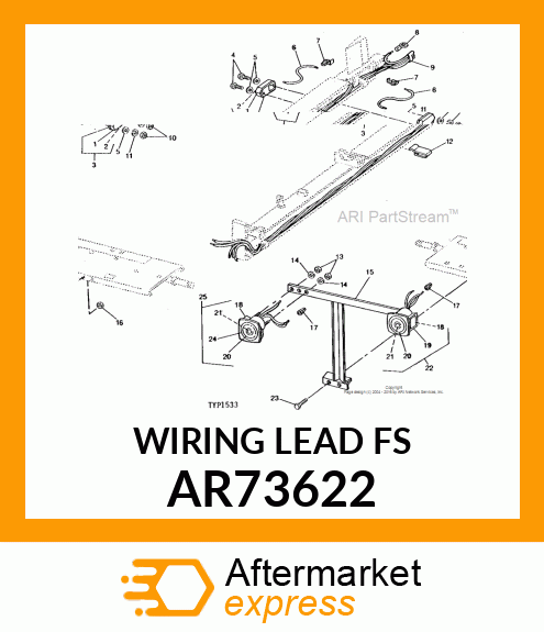 Wiring Lead - LEAD, WIRING AR73622