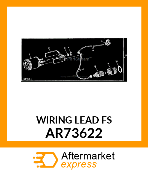 Wiring Lead - LEAD, WIRING AR73622