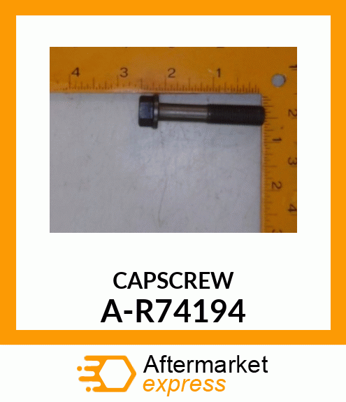 Screw - CAPSCREW, CONNECTOR ROD A-R74194