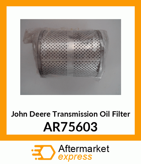 ELEMENT,OIL FILTER AR75603