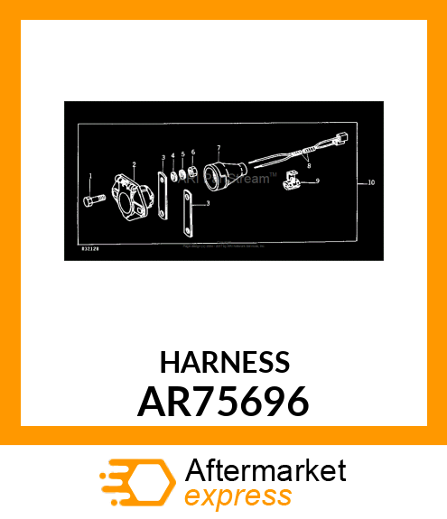 HARNESS, WIRING AR75696