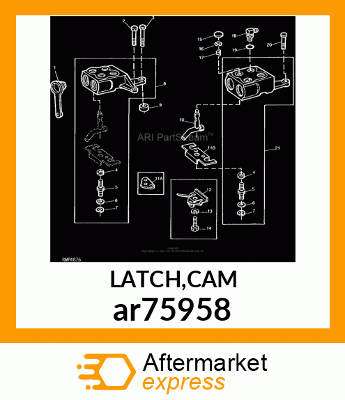 LATCH,CAM ar75958