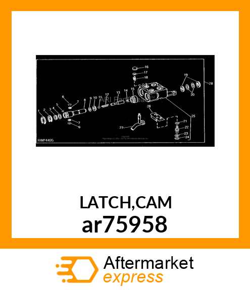 LATCH,CAM ar75958