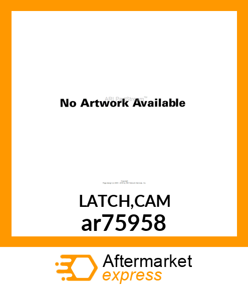 LATCH,CAM ar75958