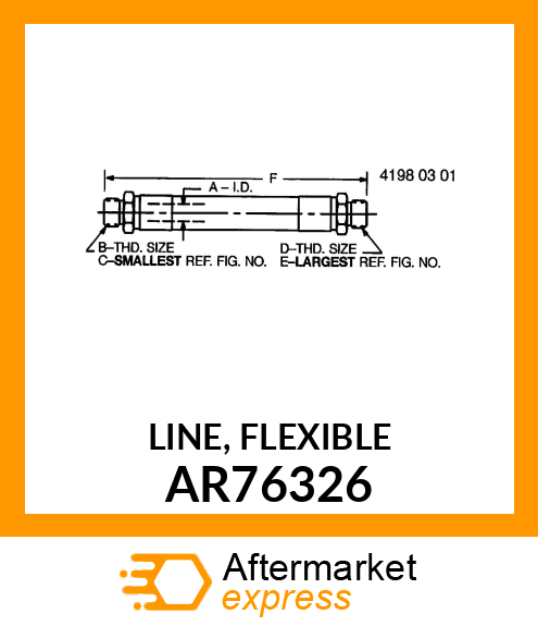 LINE, FLEXIBLE AR76326